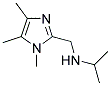 ISOPROPYL-(1,4,5-TRIMETHYL-1H-IMIDAZOL-2-YLMETHYL)-AMINE Struktur