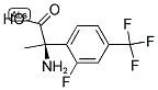 (2R)-2-AMINO-2-[2-FLUORO-4-(TRIFLUOROMETHYL)PHENYL]PROPANOIC ACID Struktur