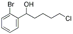 1-(2-BROMOPHENYL)-5-CHLORO-1-PENTANOL Struktur