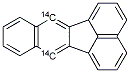 BENZO[K]FLUORANTHENE, [7,12-14C]- Struktur