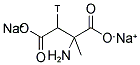 2-METHYL-D,L-ASPARTIC ACID, DISODIUM SALT, [3H]- Struktur