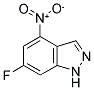 6-FLUORO-4-NITROINDAZOLE Struktur