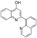 4-HYDROXY 2,8 DIQUINOLINE Struktur