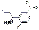 (1R)-1-(2-FLUORO-5-NITROPHENYL)BUTYLAMINE Struktur