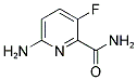 6-AMINO-3-FLUOROPYRIDINE-2-CARBOXAMIDE Struktur