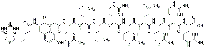 BIOTIN-TAT (47-57) Struktur