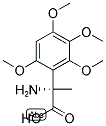 (2S)-2-AMINO-2-(2,3,4,6-TETRAMETHOXYPHENYL)PROPANOIC ACID Struktur