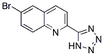 6-BROMO-2-(1H-TETRAZOL-5-YL)QUINOLINE Struktur