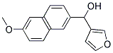 3-FURYL-(6-METHOXY-2-NAPHTHYL)METHANOL Struktur