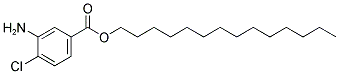 3-AMINO-4-CHLOROBENZOIC ACID TETRADECYL ESTER Struktur