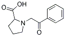 1-(2-OXO-2-PHENYLETHYL)PYRROLIDINE-2-CARBOXYLIC ACID Struktur