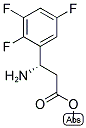 METHYL (3S)-3-AMINO-3-(2,3,5-TRIFLUOROPHENYL)PROPANOATE Struktur