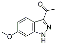 1-(6-METHOXY-1H-INDAZOL-3-YL)-ETHANONE Struktur