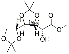 METHYL 3,4,5,6-DIISOPROPYLIDENEGLUCONATE Struktur