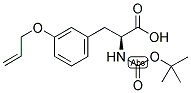 BOC-L-M-TYROSINE(OALLYL) Struktur