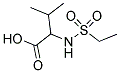 2-[(ETHYLSULFONYL)AMINO]-3-METHYLBUTANOIC ACID Struktur