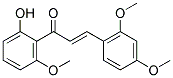 2'-HYDROXY-2,4,6'-TRIMETHOXYCHALCONE Struktur