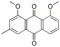 1,8-DIMETHOXY-3-METHYL-ANTHRAQUINONE Struktur