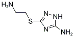 3-[(2-AMINOETHYL)THIO]-1H-1,2,4-TRIAZOL-5-AMINE Struktur