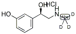 PHENYLEPHRINE-D3 HCL Struktur