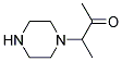 3-PIPERAZIN-1-YLBUTAN-2-ONE Struktur