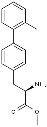 METHYL (2R)-2-AMINO-3-[4-(2-METHYLPHENYL)PHENYL]PROPANOATE Struktur