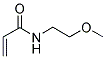 2-METHOXYETHYL ACRYLAMIDE Struktur