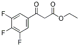 ETHYL (3,4,5-TRIFLUOROBENZOYL)ACETATE Struktur