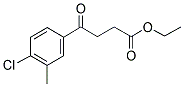 ETHYL 4-(4-CHLORO-3-METHYLPHENYL)-4-OXOBUTYRATE price.