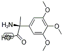 (2S)-2-AMINO-2-(3,4,5-TRIMETHOXYPHENYL)PROPANOIC ACID Struktur