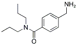 4-(AMINOMETHYL)-N,N-DIPROPYLBENZAMIDE Struktur