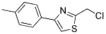 2-CHLOROMETHYL-4-P-TOLYL-THIAZOLE Struktur