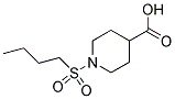 1-(BUTYLSULFONYL)PIPERIDINE-4-CARBOXYLIC ACID Struktur