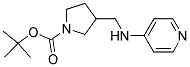 1-BOC-3-[(PYRIDIN-4-YLAMINO)-METHYL]-PYRROLIDINE Struktur