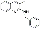 2-BENZYLAMINO-3-METHYLQUINOLINE Struktur