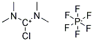 BIS(DIMETHYLAMINO)-CHLOROCARBENIUM HEXAFLUOROPHOSPHATE Struktur