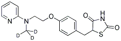 ROSIGLITAZONE-D3 Struktur