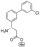 METHYL (3S)-3-AMINO-3-[3-(3-CHLOROPHENYL)PHENYL]PROPANOATE Struktur