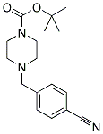 4-(4-CYANOBENZYL)PIPERAZINE-1-CARBOXYLIC ACID TERT-BUTYL ESTER Struktur