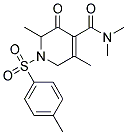 2,5-DIMETHYL-3-OXO-1-(TOLUENE-4-SULFONYL)-1,2,3,6-TETRAHYDROPYRIDINE-4-CARBOXYLIC ACID DIMETHYLAMIDE Struktur