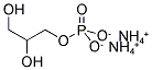 AMMONIUM GLYCEROPHOSPHATE Struktur