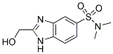 2-(HYDROXYMETHYL)-N,N-DIMETHYL-1H-BENZIMIDAZOLE-5-SULFONAMIDE Struktur