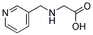 [(PYRIDIN-3-YLMETHYL)AMINO]ACETIC ACID Struktur