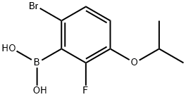 6-BROMO-2-FLUORO-3-ISOPROPOXYPHENYLBORONIC ACID price.