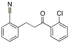 2'-CHLORO-3-(2-CYANOPHENYL)PROPIOPHENONE Struktur