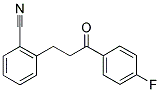 4'-FLUORO-3-(2-CYANOPHENYL)PROPIOPHENONE Struktur