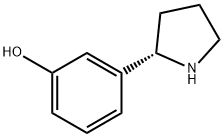 3-((2S)PYRROLIDIN-2-YL)PHENOL Struktur