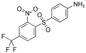 4-AMINO-2'-NITRO-4'-(TRIFLUOROMETHYL)DIPHENYL SULPHONE Struktur