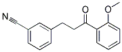 3-(3-CYANOPHENYL)-2'-METHOXYPROPIOPHENONE Struktur