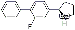 (2R)-2-(3-FLUORO-4-PHENYLPHENYL)PYRROLIDINE Struktur